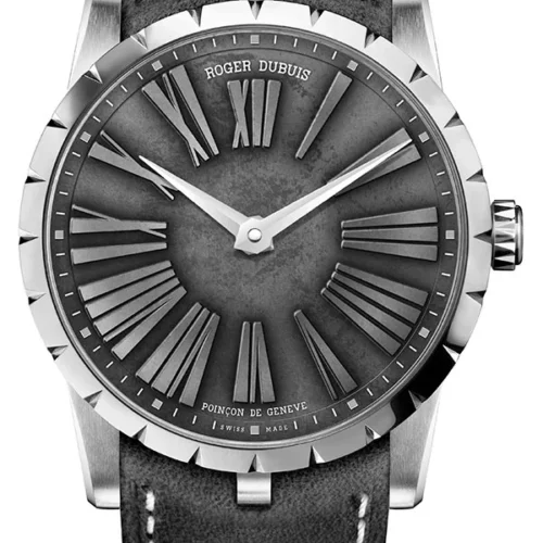 ROGER DUBUIS Excalibur 42 Silver Dial Watch
